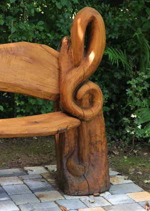 Detailaufnahme des Violinschlüssels